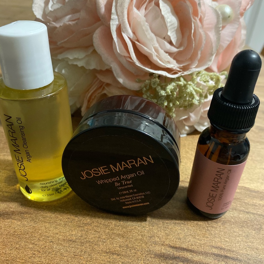 JOSIE MARAN ARGAN OIL TRIO BUNDLE